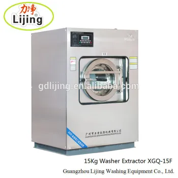 Top quality 304 stainless steel industrial sized hotel washing machine for laundry