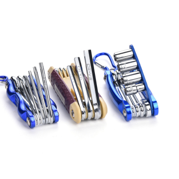 CRV Small Folding Torx and Hex Wrench Allen Wrench Set
