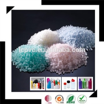 high quality colorful soft and rigid granule pvc moulding