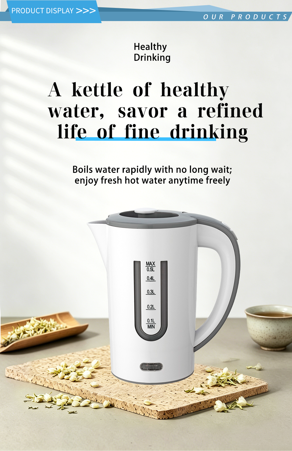 304 stainless steel kettle FK-1311 1