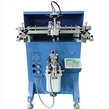 EASY-400E Multi Functional Metal Round Bottle Ceramic Screen Printer Machine