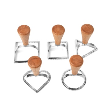 Alloy Aluminum Pastry Press Mold: Dumpling Lace Embossing Device & Ravioli Maker
