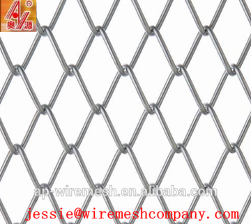 Good quality stainless steel wire chain link fence/galvanized chain link fence, plastic chain link fence