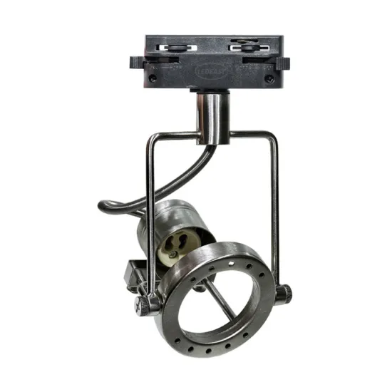 LEDEAST GU10 High Quality Aluminum Track Light Holder - Customizable 2-Wire, 3-Wire, 4-Wire Adapter