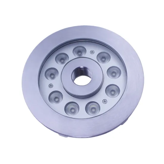 Nozzle Fountain Ring Lamp: DMX IP68 Submersible Water Jet Light