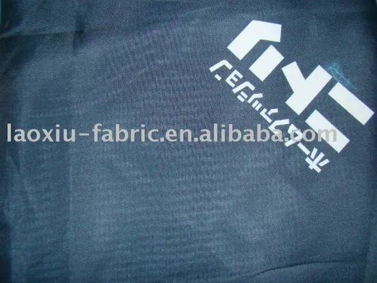 printed polyester pongee textile fabric