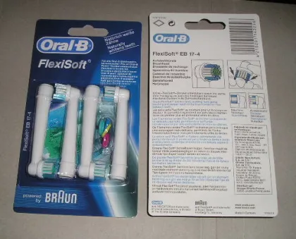 Braun Oral B Flexisoft Electric Toothbrush Heads