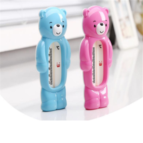 Cartoon Bear Shape Baby Tillbehör Badvattentermometer