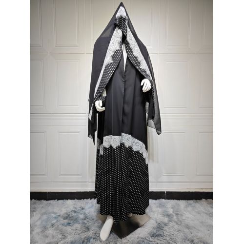 ست حجاب ژاکت کش باف پشمی معمولی لهستانی