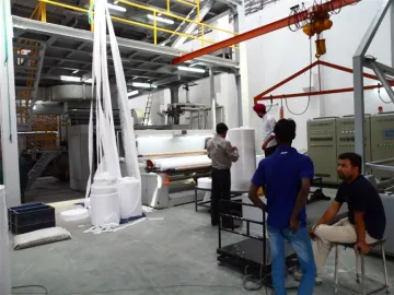 High-yield disposable mask production line