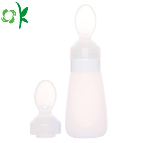 Thiết kế mới của Silicone Toddler ăn muỗng chai