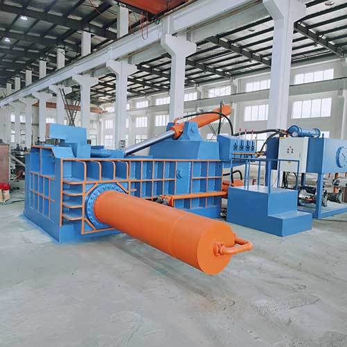 Side Push-Out Baler Waste Light Scrap Metal Baling Press Baler Compactor Factory