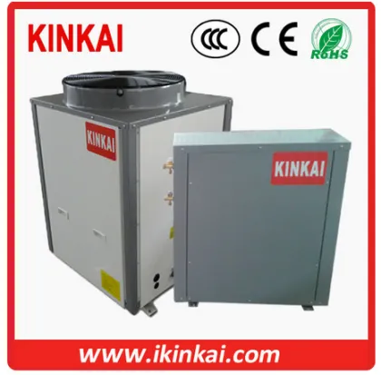 Household use air source heat pump water heater freestanding installation