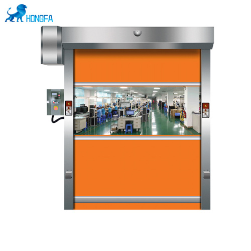 Infrared PVC High Speed Rolling Door