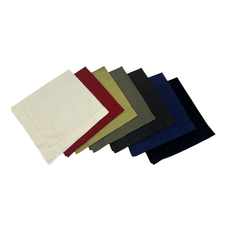 Linen Cotton Hemstitch Napkin