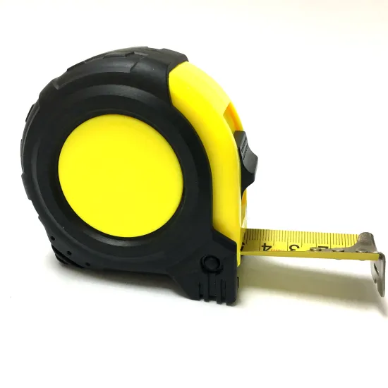measuring tape custom logo with rubber grip