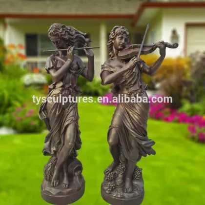 Hand made life size resin craft figure sculpture