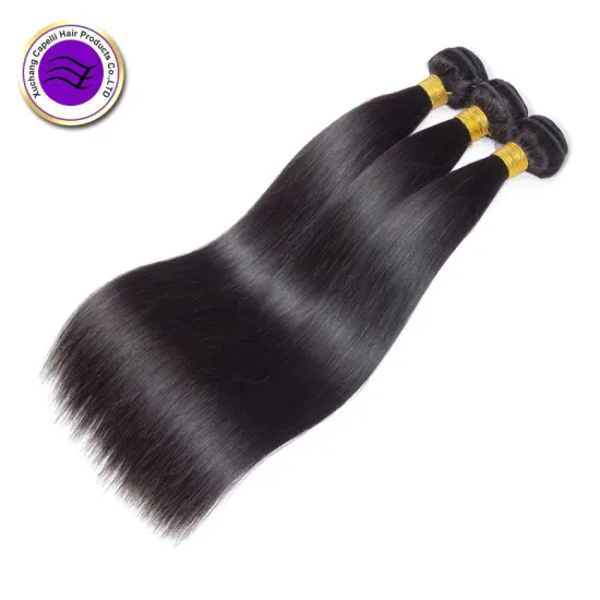 Top Quality Virgin Hair Extension Factory Price Wholesale 100% Human Hair Weave 10A Straight Bundles For Black Women