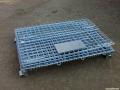 Contenedor plegable plegable de malla de alambre galvanizado