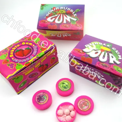 Bubble Gum With Sour Powder,Bubble Gum&Sour Powder,Sour Powder Bubble Gum