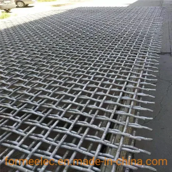 Vibrating Sieve Stainless Steel Filter Mesh Mining Crimped Wire Mesh