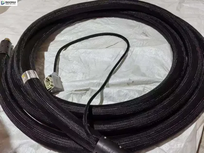 Flexible high industrial standards PTFE thermo hot melt heated hoses for glue melters systems
