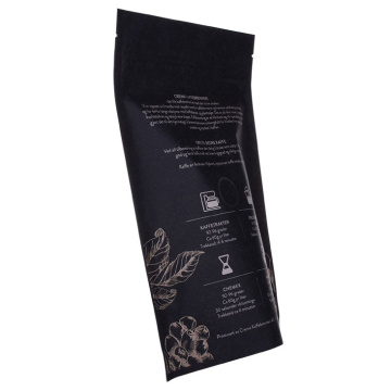 Sacchetti di caffè Kraft ecologici 12 once Stand up Pouch