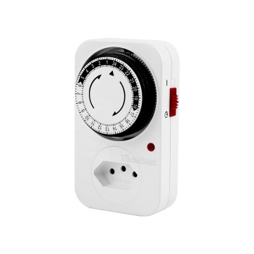 Hot Sale: 15-Minute Mini Plastic Mechanical Kitchen Timer Switch | 220V Time Delay Electrical Timer Socket Plug