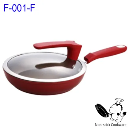 2015 promotional Diamond coating fry pan forged aluminium cookware set