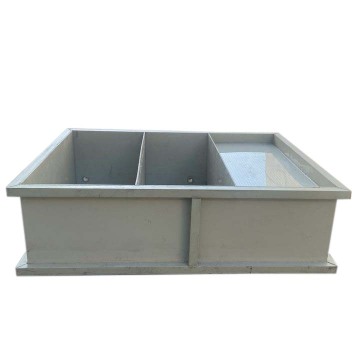 Polypropylene chrome plating tank PP electroplating tank