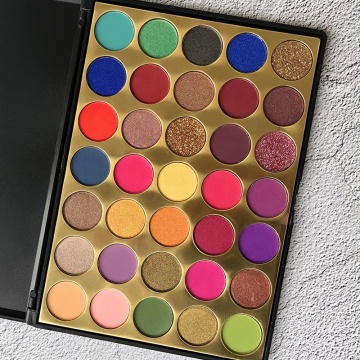 High Pigment Private Label Shimmer and Matte Eyeshadow Palette on Sale