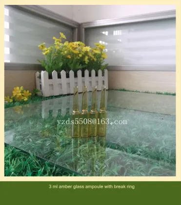 3ml medica glass ampoule
