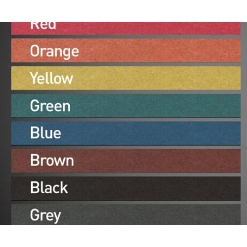 12 mm various thicknesses colored MDF board