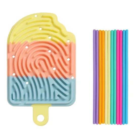 Silicone Sensory Activity Board: The Perfect Fidget Toy for Preschool Kids to Calm Stress, Anxiety, and Promote Focus