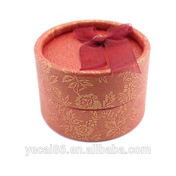 Round Shape Custom Recyclable Offset Printing Candy Paper Box Guangzhou