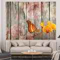 3D butterfly decorative tapestry