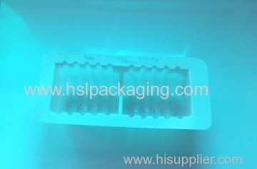 2013 Factory Price Wholesale Ps Plastic Flocking Tea Box Tray 