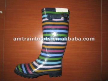 women' rubber boot