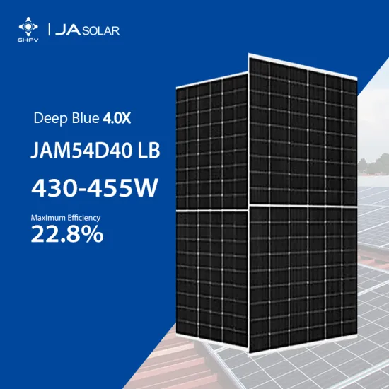 High Efficiency JA N-type Solar Panels: 430W to 455W Bifacial PV Modules from Rotterdam Europe Warehouse