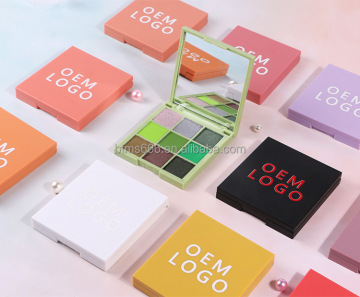 Custom 9 Color High Pigment Waterproof Eyeshadow Palette
