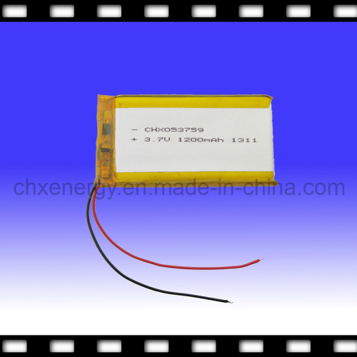 503759 1200mah 3.7v Li-polymer Battery For GPS Tracker - Foto 8