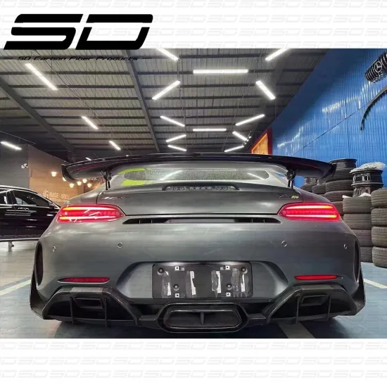 Carbon Fiber Rear Spoiler Wing for AMG GT Body Kit Accessories
