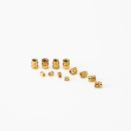 Brass Insert Nut for Plastic Top Quality Thread Knurling brass moulding inserts nut Manufactory