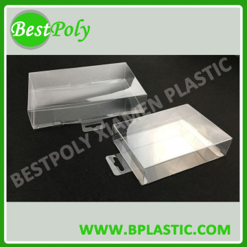 Clear Plastic Folding Box with Hang Hole
