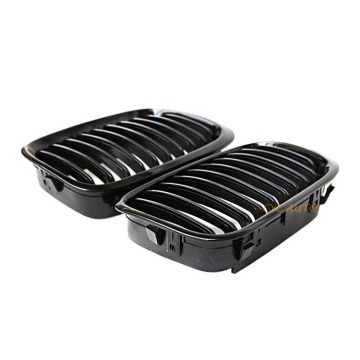 BMW 3 Serisi E46 4 Kapı 2002-2004 Gövde Kiti için Tek Siyah Ön Tampon Grill Facelift