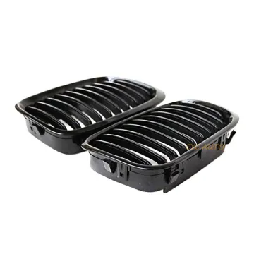 Single Black Front Bumper Grill Facelift for BMW 3 Series E46 4 Door 2002-2004 Body Kit