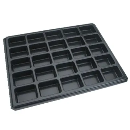 Precision electronic automation thermoformed blister tray