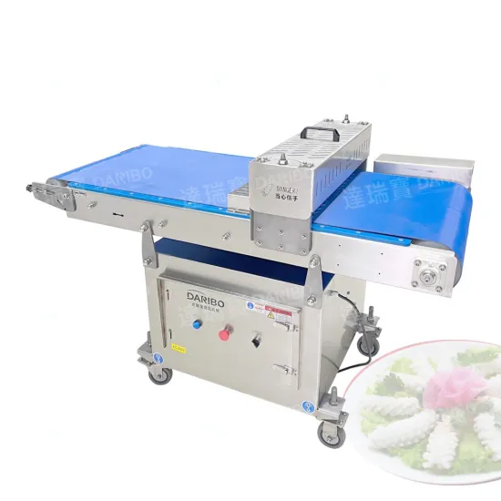 2023 Peruvian Squid Cross-cut Food Equipment Meat Slicer for Sale