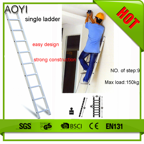 Single straight ladder