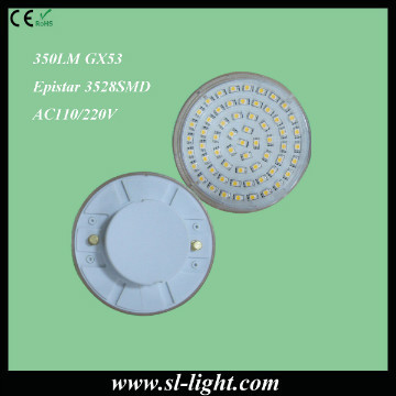 LED gx53 led carbinet light 4w Us3.0/pc